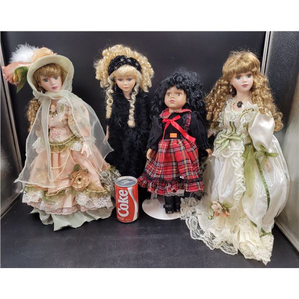 Vintage Porcelain Doll Lot