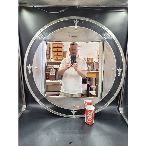 Circular Hanging Mirror