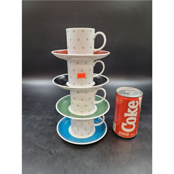 Vintage Bone China Teacups and Saucers Made in England