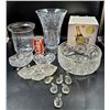 Image 1 : Crystal Glass Lot