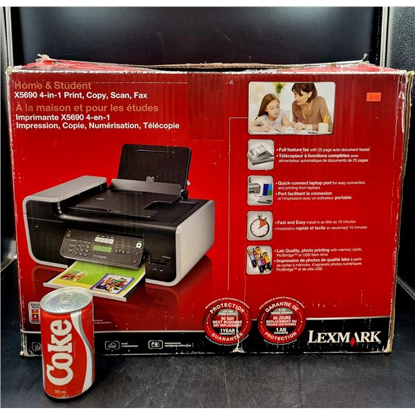 Lexmark X5690 4-In-1 Print, Copy, Scan, Fax