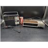 Image 1 : Vintage Baycrest FM/AM Radio and Yorx AM/FM Electronic Clock Radio