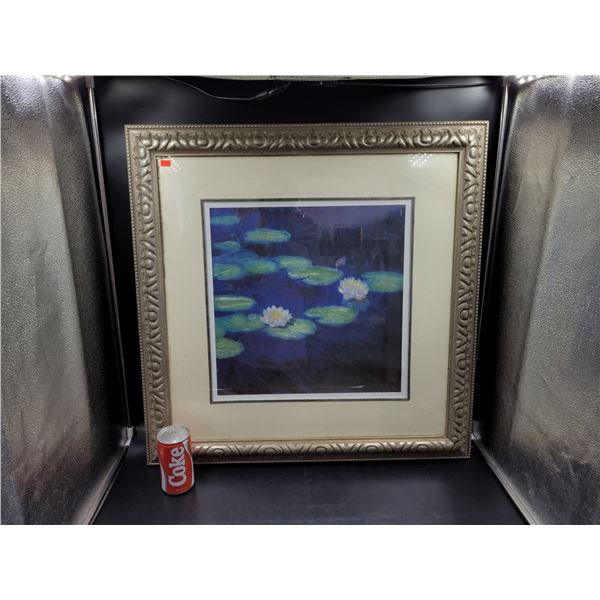 Framed Lily Pad Print