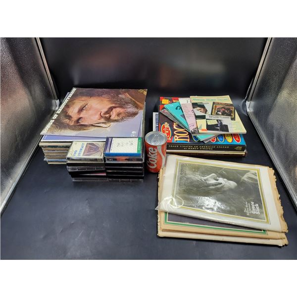 Vinyl Records, Cassettes, and Music Books/Magazines