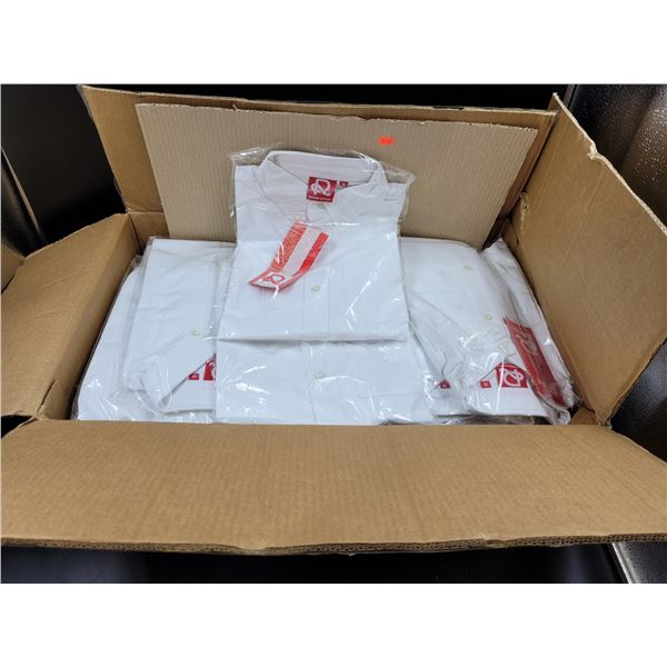 Box Full Of White Dress Shirts