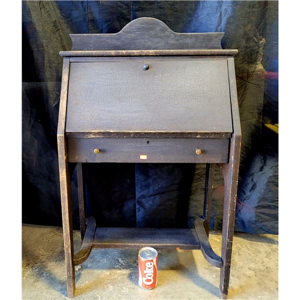 Vintage Wooden Secretary Desk