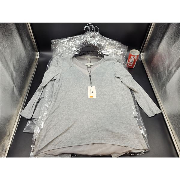 New Women's Halston Long Sleeve Shirts