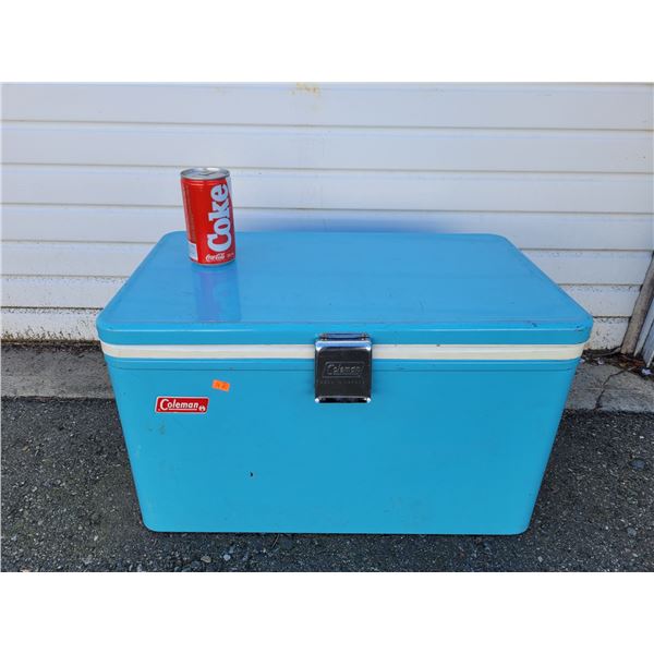 Vintage Metal Coleman Cooler