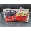 Image 2 : Forum Cuisine Oval Ceramic Casserole