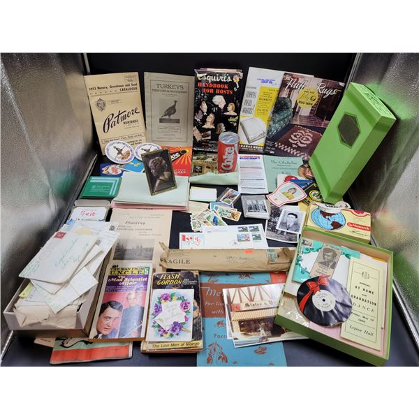 Vintage Paper Lot
