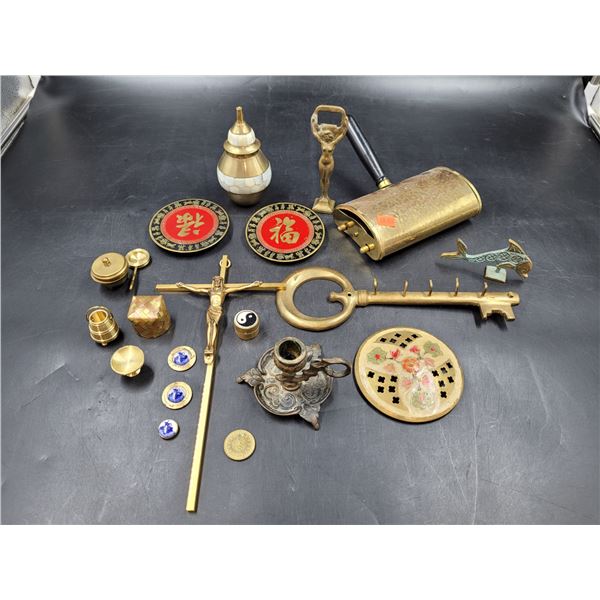 Vintage Brass Collectibles Lot
