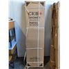 Image 2 : *New In Box* 36x36x70 Chrome Glass CT1142 Shower Enclosure