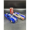 Image 1 : 2 Die Cast Ford Mustang Vehicles