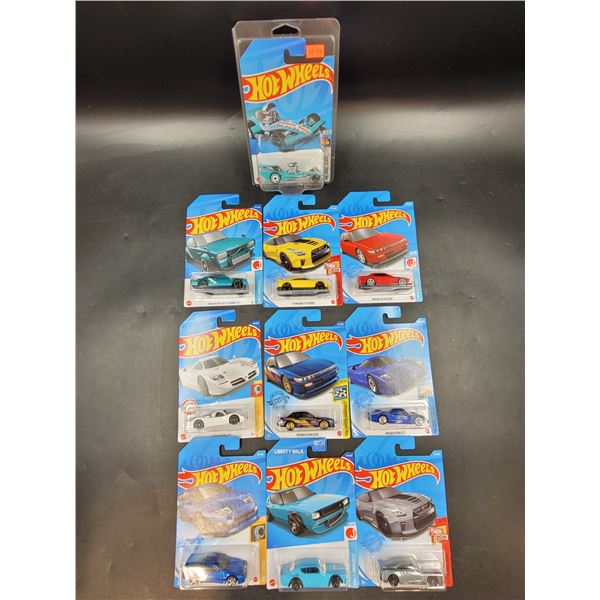 10 Sealed Hot wheels Including Treasure Hunt Madfast