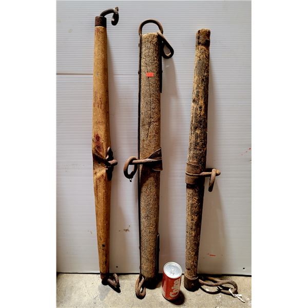 Antique Horse Oxen Wagon Yokes