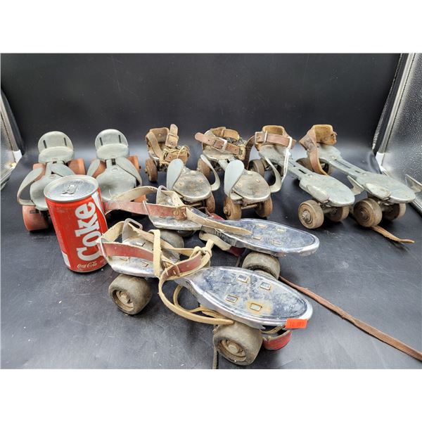 Vintage Roller Skates Lot