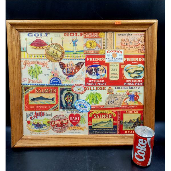 Vintage Framed Advertising Board
