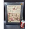 Image 1 : Vintage Framed 7-UP Beverage Advertising Print