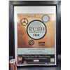 Image 1 : Vintage Framed Rush Concert Poster