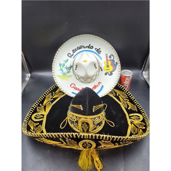 Vintage Mexican Sombrero Hats