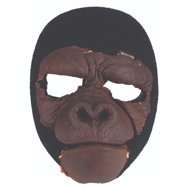 A Screen-Used Planet of the Apes Gorilla Face Appliance
