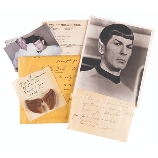 The Original Sculpt of Mister Spock's Ears.