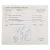 Image 5 : A Collection of Spock Ear and Bald Cap Invoices.
