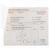 Image 9 : A Collection of Spock Ear and Bald Cap Invoices.