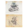 Image 1 : A Wonka Mobile Original Drawing and Brownline.