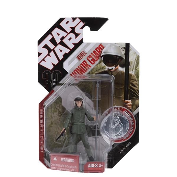 A Star Wars Rebel Honor Guard with Mace Windu Coin.
