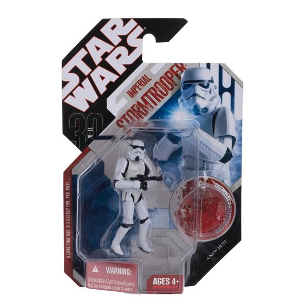A Star Wars Pre-Production Stormtrooper Figure.