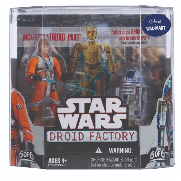 A Droid Factory Pre-Production Set with Rejected Luke.