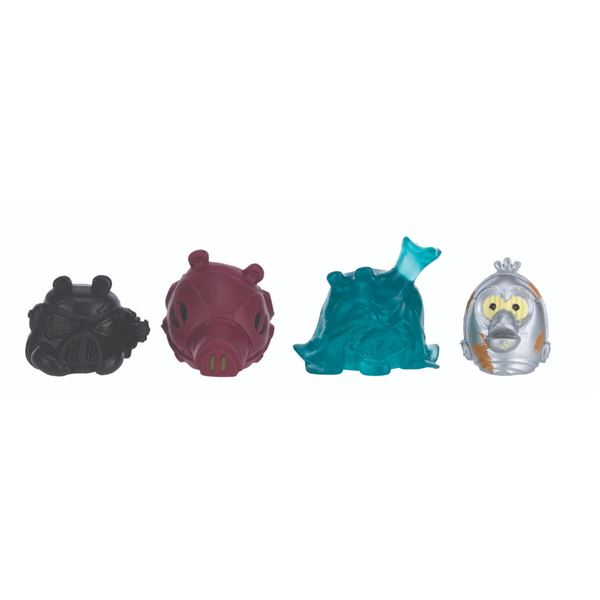 An Unproduced Set of Star Wars Angry Birds Telepods.