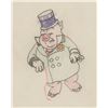 Image 2 : A Merrie Melodies W.C. Squeals Production Drawing.