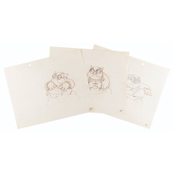 "Woods Are Full of Cuckoos" Production Drawings.