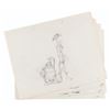 Image 1 : A Collection of "Wackiki Wabbit" Production Drawings.