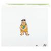 Image 4 : An Original Flintstones Production Cel and Background.