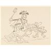 Image 2 : A Production Drawing from "Mickey's Fire Brigade."