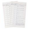 Image 1 : A Pair of "Mickey's Choo-Choo" Timing Sheets.