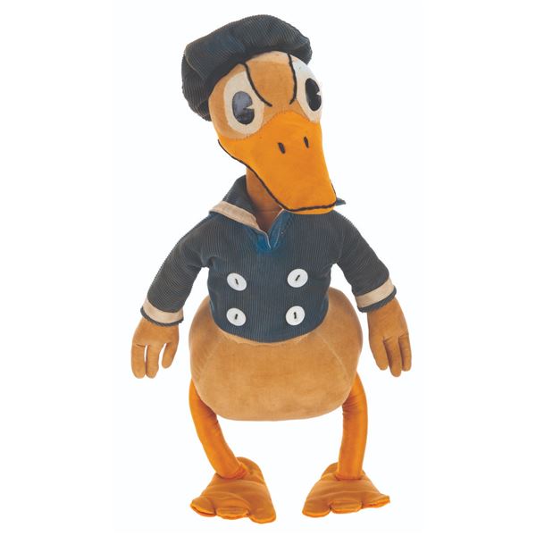 A Rare Charlotte Clark Donald Duck Doll.