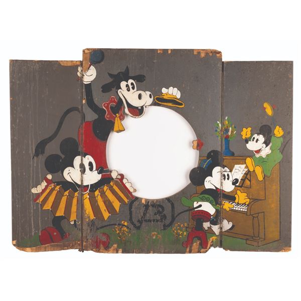 A One-Of-A-Kind Mickey & Friends Early Carnival Game.