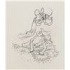 Image 2 : An Original "Two-Gun Mickey" Production Drawing.