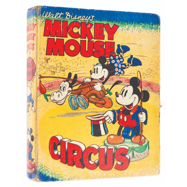 A Walt Disney's Mickey Mouse Circus Book.