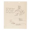 Image 1 : An Honest John Drawing Signed By Preston Blair.