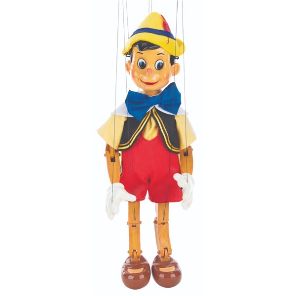 A "Pinocchio" 60th Anniversary Marionette by Bob Baker.