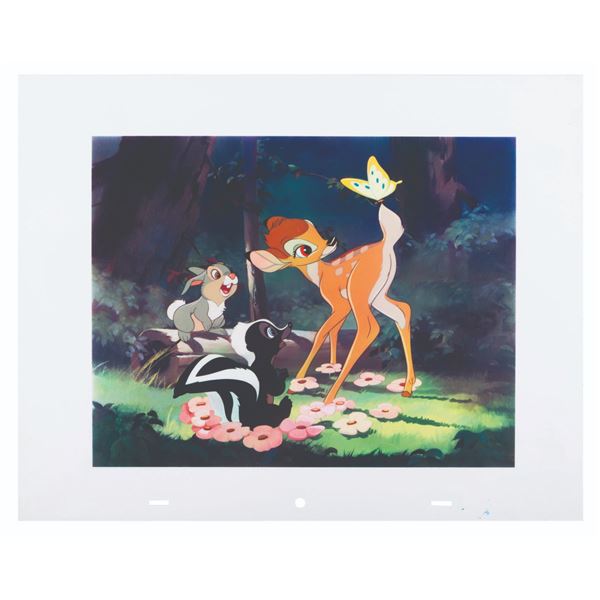 A Disney Studio "Bambi" Dye Transfer.