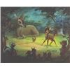 Image 2 : Bambi Meets His Forest Friends Marc Davis Signed Litho.