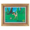 Image 1 : A Marc Davis Signed "Bambi" Sericel.