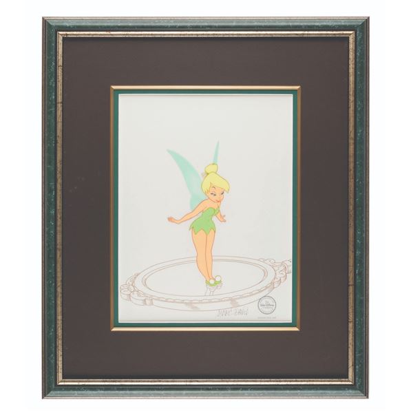 A Marc Davis Signed Tinker Bell Sericel.