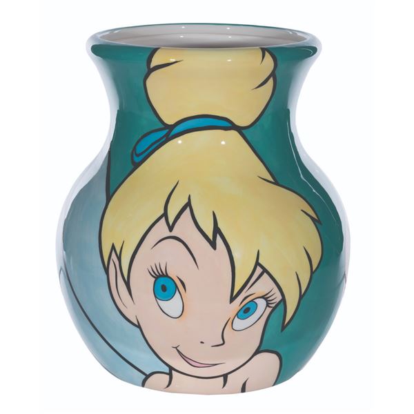 A Large Tinker Bell Vase.